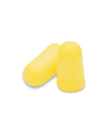 3M E-A-R TaperFit 2 Earplugs 312-1221  Uncorded  Poly Bag  Large Size  Bright Yellow