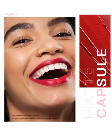 6-Piece Matte Liquid Lipstick Set | Cute Capsule Design | SuperStay Matte Ink Formula | Waterproof & Long-Lasting | Kiss-Proof & Non-Stick Cup | Nude Lip Gloss Makeup Kit - Buy Online on GoSupps.com