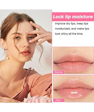 Lip Oil: Long-Lasting Moisturizing Lip Glow Oil - Cherry Oil Tinted Primer for Plumping Lips - Buy Online on GoSupps.com