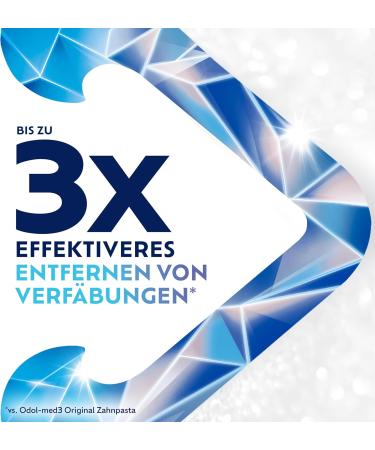  Odol-med 3 Odol-med3 White ReNEW Toothpaste up to 3 times more effective* forms a protective shield for long-lasting white teeth*** 4 x 75 ml - Buy Online on GoSupps.com