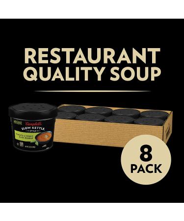 Campbell's Slow Kettle Style Tomato & Sweet Basil Bisque 15.5 Oz. Tub - Pack of 8 - Buy Online on GoSupps.com