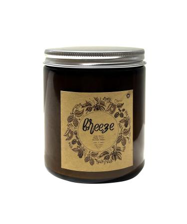 Aromatherapy Candles Scented Candles 7OZ Lime Basil and Citrus Candles Stress Relief and Relax for Home & Bedroom Gift for Women/Men Soy Wax