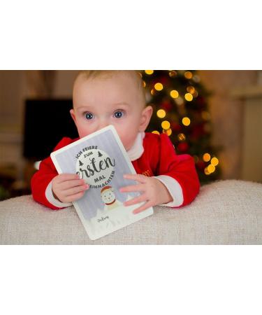 40 Baby Milestone Cards for Boys & Girls - Perfect Gift Box for Baby Showers Baptism Birth & Pregnancy - Buy Online on GoSupps.com