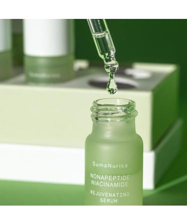 Nonapeptide Niacinamide Rejuvenating Serum Mini - Brightening & Hydrating Face Oil Vegan & Fragrance Free - 0.33 oz for Improved Texture & Radiant Complexion - Buy Online on GoSupps.com