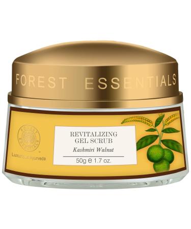 Forest Essentials Revitalising Kashmiri Walnut Gel Scrub 50g ---"Shipping by FedEx"