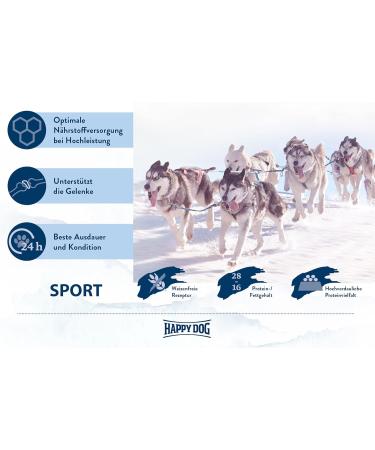 Buy Happy Dog 60778 Supreme Fit & Vital Sport Nordic Dog Food - 14 kg for Active Dogs | Premium Performance Nutrition - Buy Online on GoSupps.com