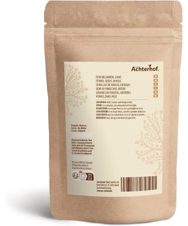 Whole fennel seeds 500 g | fennel infusion | sweet and sweet taste | ideal for pasta souffl s & preparing warming infusions - Buy Online on GoSupps.com