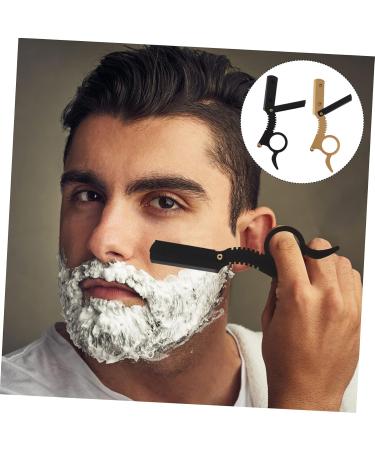 Fomiyes 2nd Old Razor Manual Beard Trimmer - Ergonomic Barber Grooming Tool - Stainless Steel Design for Men - Buy Online on GoSupps.com