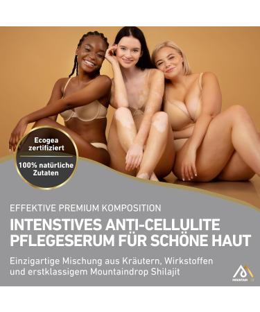 Mountainindrop Anti Cellulite Cream | Natural Tightening Lotion for Abdomen Legs & More | Ecogea Certified Body Shape Revival Formula - Buy Online on GoSupps.com