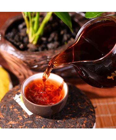 HELLOYOUNG 100g G teau de th Pu-erh chinois au go t moelleux techniques traditionnelles aliment vert avec un riche patrimoine culturel sans additifs - Buy Online on GoSupps.com