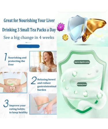 Nourishing Liver Tea - Liver Care with 18 Herbs for Protection - 30 Bags - YGC - Buy Online on GoSupps.com