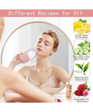 Ice Roller For Face Eyes and Neck To Brighten Skin & Enhance Your Natural Glow/Reusable Facial Treatment to Tighten & Tone Skin & De-Puff The Eye Area (Khaki) - Buy Online on GoSupps.com