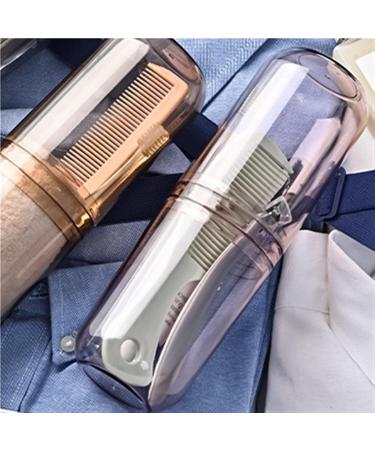 Premium Gold Travel Toothbrush Holder Set | Large Capacity Toothpaste Storage Box - Shop Internationally - Buy Online on GoSupps.com