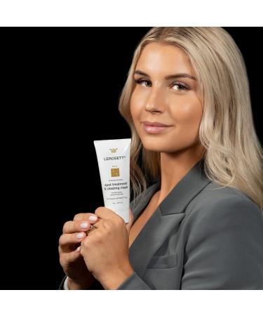 LEROSETT Spot Treatment & Clay Mask - Swedish Clay for Acne Prone Skin - Minimize Pores, Pimples, Blackheads, Detox & Blemishes - All-Natural, Vegan - 3 oz - Buy Online on GoSupps.com