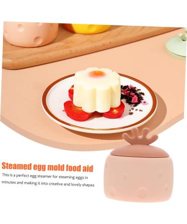 COLLBATH 1pc Steamed Egg Mold Silicone Molds Microwave Egg Bread Cake Cartoon Steamed Egg Cup Food Baby Jelly - Buy Online on GoSupps.com