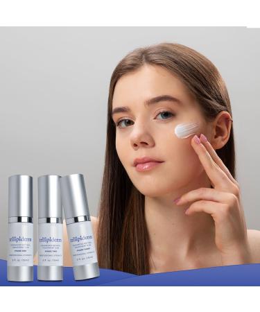 Trilipiderm Advanced Retinol Serum - Anti-Aging for Men & Women | Boost Collagen & Reduce Wrinkles | 3 Professional Strength Phases (1.5% 3.5% 5.5%) | 5 Fl Oz Each - Shop Internationally - Buy Online on GoSupps.com