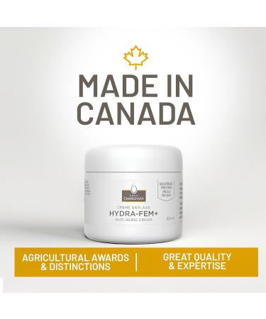 Emeu Charlevoix Hydra-FEM+ - Anti-Aging Emu Oil Cream - 60 ml - Buy Online on GoSupps.com