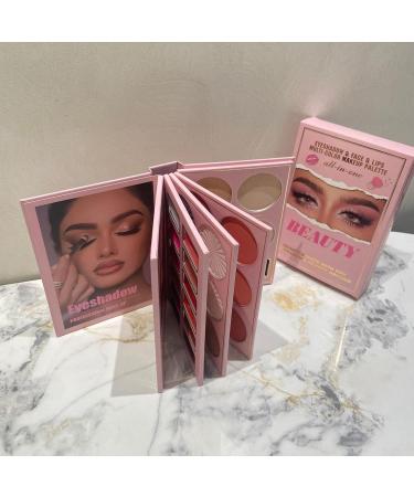 Eyeshadow Palettes | High Pigmentation Fusible Glitter | Pigmented Eyeshadow Palette and Blush Powder for Women and Teens Birthday Christmas Party Wedding Outings Tr - Buy Online on GoSupps.com