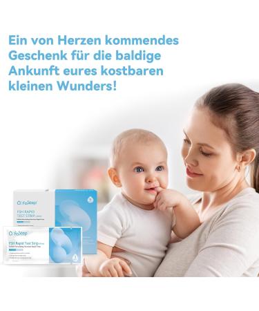 Fastep Fertility Test Kit - Complete Family Planning Set with FSH Ovulation & HCG Tests | 5 FSH Strips 30 Ovulation Strips 10 Pregnancy Tests & 50 Urine Cups - Shop Now! - Buy Online on GoSupps.com