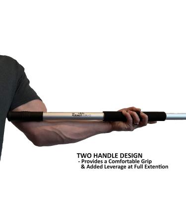 Rainier Supply Co. Boat Hook Pole - Lightweight Docking Stick | Adjustable Length 55- 98 | Telescoping Pole with Hook and Nylon Tip - Buy Online on GoSupps.com