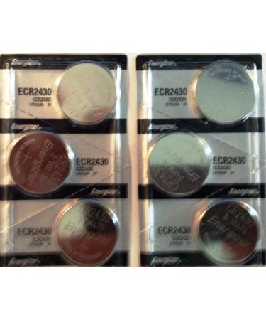 Energizer Watch/Electronic Battery 3.0 Volts 2430 6-Count Pack