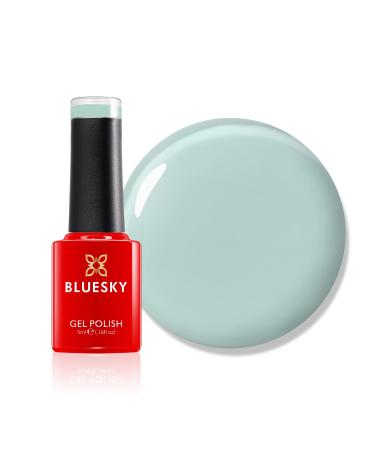 BLUESKY Gel Nail Polish Mess It Up! SS2304 Pale Blue Long Lasting Chip Resistant 5 ml Requires Drying Under UV LED Lamp Pale Blue 5 ml (Pack of 1)