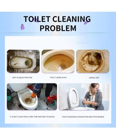 Toilet Active Oxygen Agent Touch Free Fizzy Foam Toilet Cleaner Splash Toilet Cleaner Foaming Powder Multifunction Powerful Pipe Dredging Agent Powerful Pipe Cleaning Toilet Drains (1PC) - Buy Online on GoSupps.com