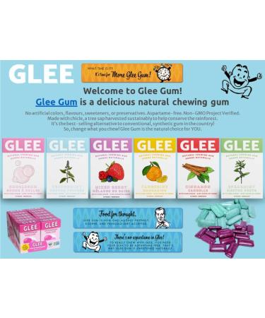 Glee Gum Xylitol-Sweetened Sugar-Free Lemon-Lime Natural Chewing Gum 240g (Pack of 12) - Buy Online on GoSupps.com