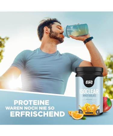 ESN Isoclear Whey Isolate Protein Powder - Mango Orange 908g | Clear Whey Fruity Taste High-Quality Protein Made in Germany - International Shipping - Buy Online on GoSupps.com