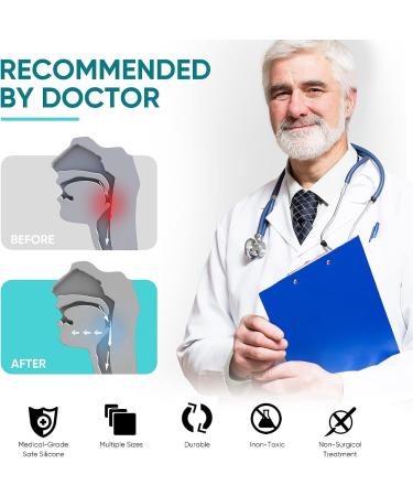 8Pcs Reusable Nose Vents Nasal Dilators - Anti Snoring Device for Better Breathing & Sleep | Soft Silicone Snoring Solution - 4 Size Options - Buy Online on GoSupps.com