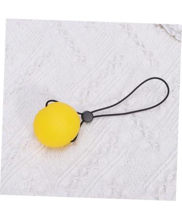 Strengthen Your Grip: Healeved 5.3cm Yellow Squeeze Ball for Hand & Wrist Exercises - Ideal for Fitness & Rehabilitation - Buy Online on GoSupps.com