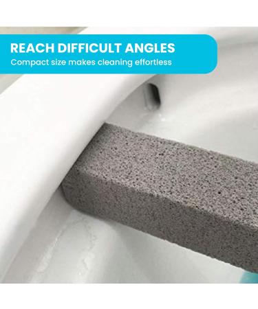 Simple Life Pumice Stone Toilet Bowl Cleaner - Extra Long Handle Scouring Stick for Stains in Toilets Grills Tiles & Pools - 2 Pack - Buy Online on GoSupps.com