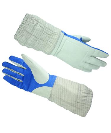 Fencing Glove, Anti-Skid Leather Fencing Gloves for Sabre,Electric Saber Glove for Child and Adult 9