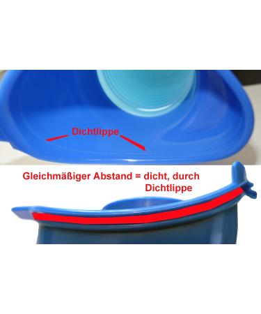 Double Pack Uriwell - 2x 800ml Reusable Mobile Urinal for Travel & Outdoor Use | International Shipping Available - Buy Online on GoSupps.com