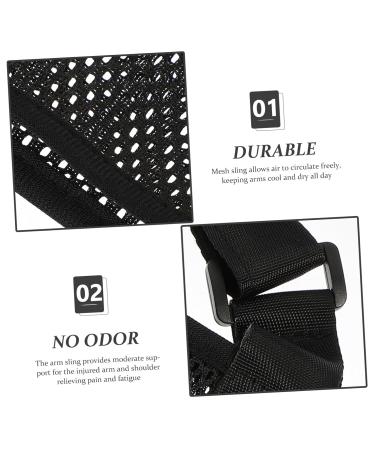 FRCOLOR Ergonomic Arm Sling - Mesh Shoulder Immobilizer & Elbow Support for Broken Shoulder - Comfortable Nylon Wristband & Neck Support - Buy Online on GoSupps.com