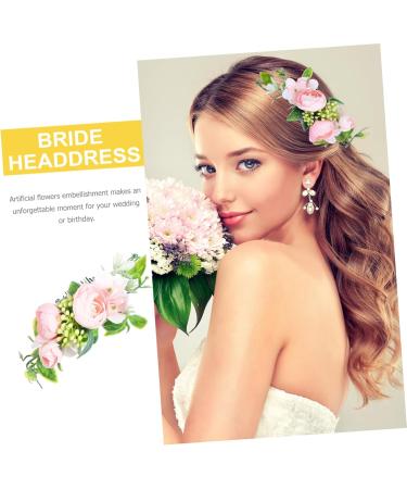 Beatifufu 1pc Hair Comb Wedding Headdress Bride Hair Accessories Bride Headdress Hair Accessories for Photo Shoot Bridal Headdress Bride Hair Decor Wedding Hair Accessories - Buy Online on GoSupps.com