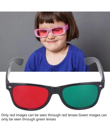 Brrnoo Color Blind Training Glasses & Poker Cards - Red & Green Vision Aids for Kids - Buy Online on GoSupps.com
