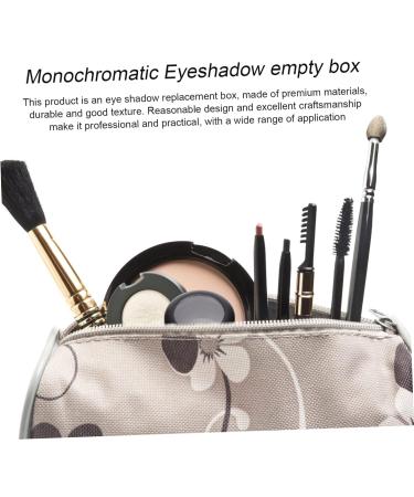 Housoutil 40 Pcs Empty Eye Shadow Box Travel Accessories Travel Lotion Jars Eyeshadow Holder Round Highlighter 4x3.8cmx5pcs Blackx5pcs - Buy Online on GoSupps.com