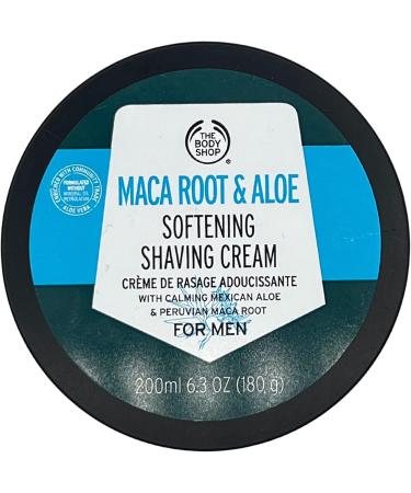 The Body Shop Maca Root & Aloe Softening Shaving Cream 200ml & Calming Post Shave Water Gel 160ml for Men - Buy Online on GoSupps.com