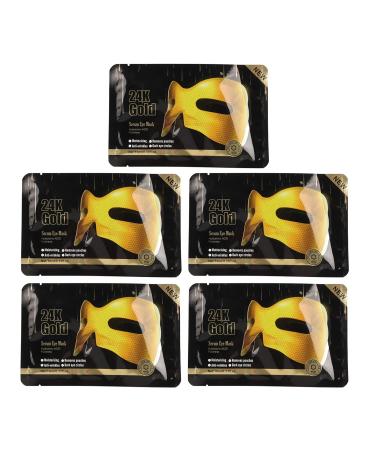 24K Gold Eye Patches - Anti-Aging Eye Care Pads for Dark Circles & Puffiness 8 Pieces - International Shipping Available - Buy Online on GoSupps.com