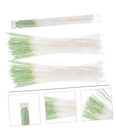 Healifty Colorful Ear Piercing Cleaning Line - 9 sets of Ear Accessories for Pierced Earrings and Ear Hole Maintenance - Light Green - 10x0.1x0.1cm - 3pcs - Buy Online on GoSupps.com