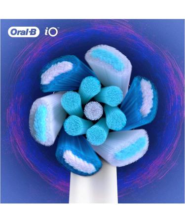 Oral-B iO5 Electric Toothbrush With Artificial Intelligence Gifts For Women / Men 1 Toothbrush Head & Travel Case 5 Modes Teeth Whitening UK 2 Pin Plug White + 4 Ultimate Clean Toothbrush White + Refills - Buy Online on GoSupps.com