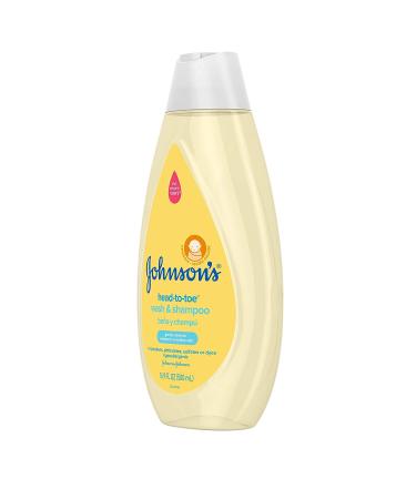Johnson's Head-to-Toe Baby Wash & Shampoo, 3 Pack - Sulfate, Paraben, Phthalate & Dye-Free, Hypoallergenic Formula for Sensitive Skin, 16.9 fl. Oz (Amazon Exclusive) - Buy Online on GoSupps.com