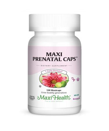 Maxi Health Prenatal Caps 120 Count 120 Count (Pack of 1)