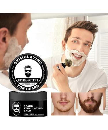  Dioeazh Men's Beard Cream - Moisturizing Mustache Balm - Complete Nourishing Scented Soothing Anti-Itch Care for Daily Styling Travel Winter Outings and Social Events - Buy Online on GoSupps.com