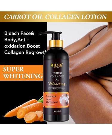 Brightening & Radiant Body Lotion - Natural Lightening Moisturizer for Black & Dark Skin | Anti-Wrinkle Smooth & Light Moisture 500ml - Buy Online on GoSupps.com