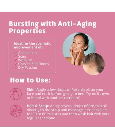 De La Cruz Rosehip Oil Facial Moisturizer 1 oz - Rejuvenating Skin Hydration - Buy Online on GoSupps.com