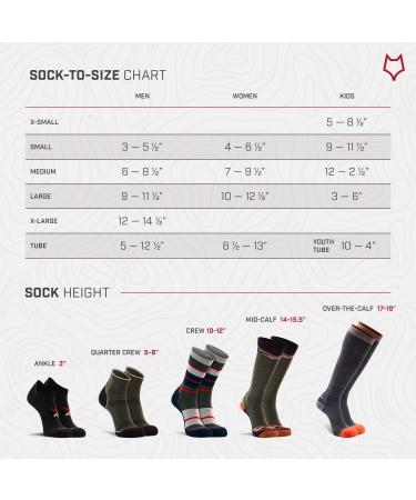 Fox River Boys Snowpass Ski Socks - Navy, Size Medium - Buy Online on GoSupps.com