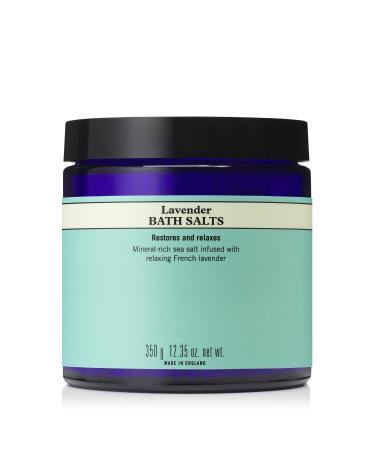 Neal's Yard Remedies Lavender Bath Salts | Salt Crystals from South America Restore & Relax | 350 g Lavender 350 g (Pack of 1) - Buy Online on GoSupps.com