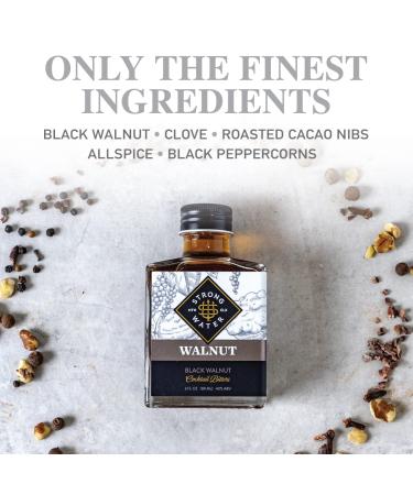 Strongwater Black Walnut Bitters - Rich Nutty Flavor for Cocktails (40 Servings) - Buy Online on GoSupps.com